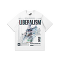 Liberalism Heavyweight Tee, White