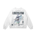 Liberalism Oversized Sweatshirt, White
