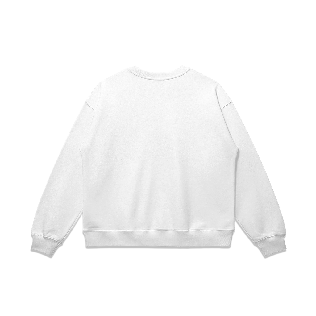 Liberalism Oversized Sweatshirt, White